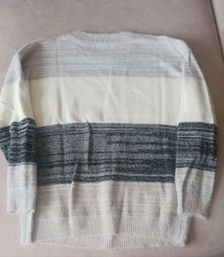 Jersey de pelo cuello redondo