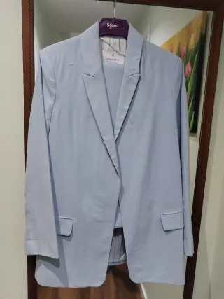 Traje Stradivarius Azul bebé