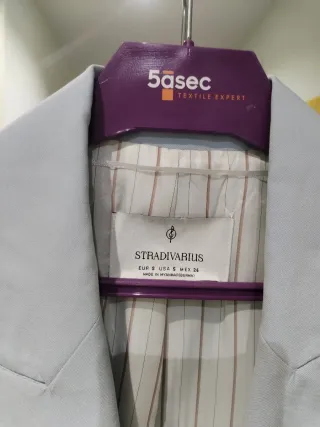 Traje Stradivarius Azul bebé