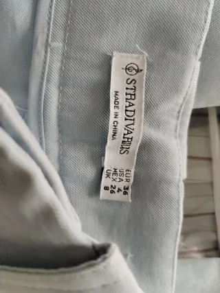 Traje Stradivarius Azul bebé