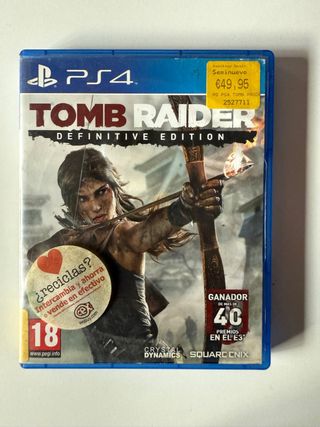 Tomb Raider Definitive Edition PS4