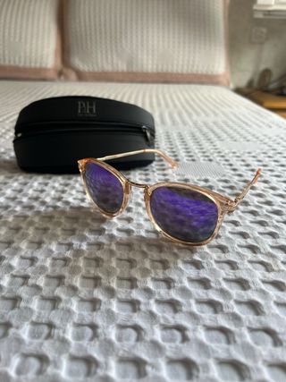 ofer Gafas de sol Pedro del Hierro doradas y rosas