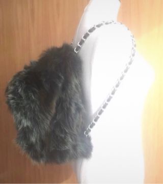 Mochila lujo pelo natural Aurora Maroto