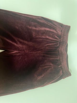 Pantalón chándal terciopelo joven Talla S