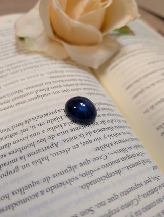 Zafiro Cabujón Natural Azul