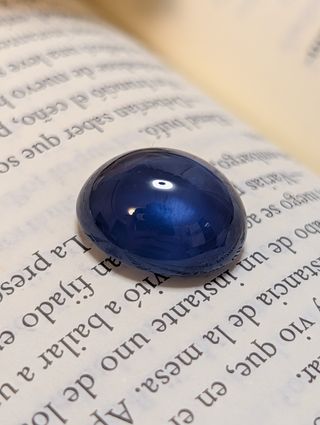 Zafiro Cabujón Natural Azul