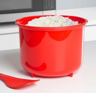 Sistema Arrocera Microondas 2.6L Roja