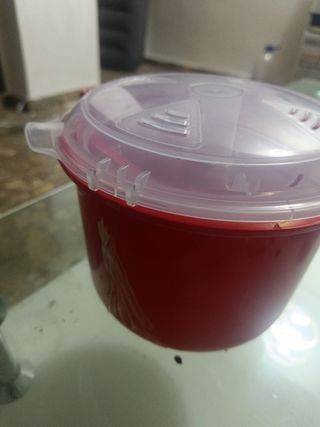 Sistema Arrocera Microondas 2.6L Roja