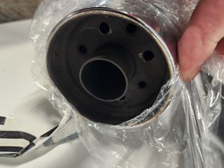 Colas de Escape Yamaha Wildstar Cromadas