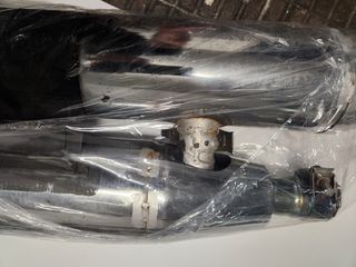 Colas de Escape Yamaha Wildstar Cromadas