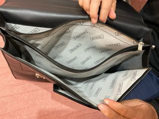 Maletín Pielnoble Negro Portadocumentos