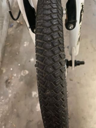 Bicicleta BMX Blanca