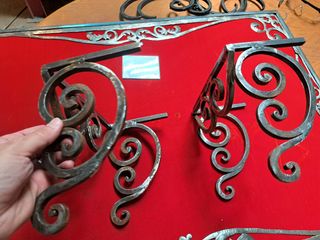 Soporte de reloj Morez forjado