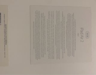 Apple iPad Air 2 16GB Plata