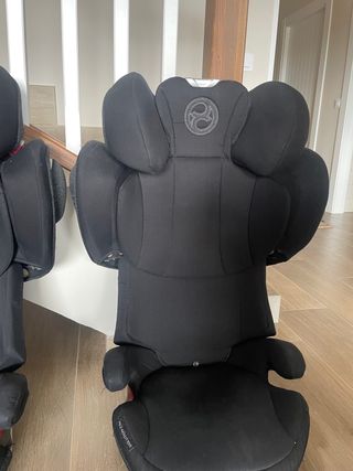 Silla Cybex Solution Z-Fix + protector de asiento