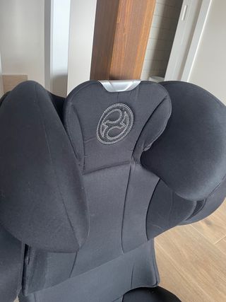 Silla Cybex Solution Z-Fix + protector de asiento