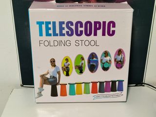 Asiento Telescópico Plegable Multicolor