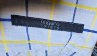 Camisa Ungaro Manga Corta Talla M