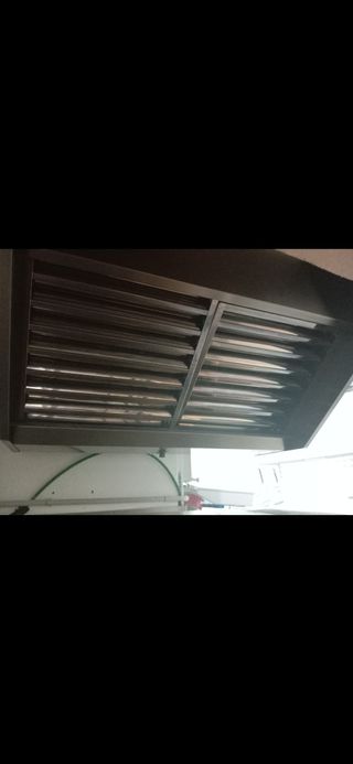 Campana extractora 1m con 2 filtros