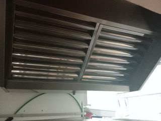 Campana extractora 1m con 2 filtros