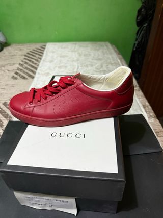 Zapatillas Gucci Rojas