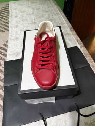 Zapatillas Gucci Rojas