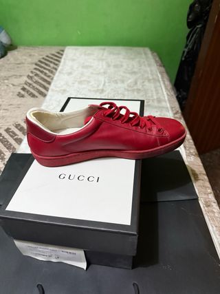 Zapatillas Gucci Rojas