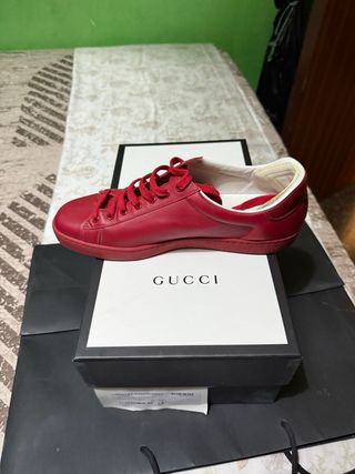 Zapatillas Gucci Rojas