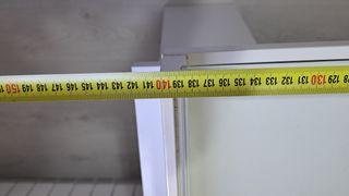 Mesa escritorio cristal y madera