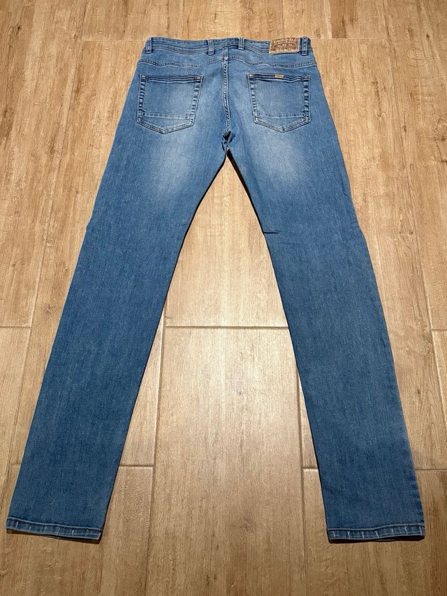 Pantalones vaqueros azules