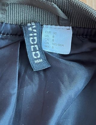 Bomber H&M Verde Militar Talla S