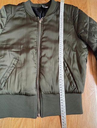 Bomber H&M Verde Militar Talla S