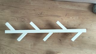 Perchero Ikea Blanco Madera