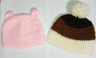 Gorro de crochet infantil búho, ositos
