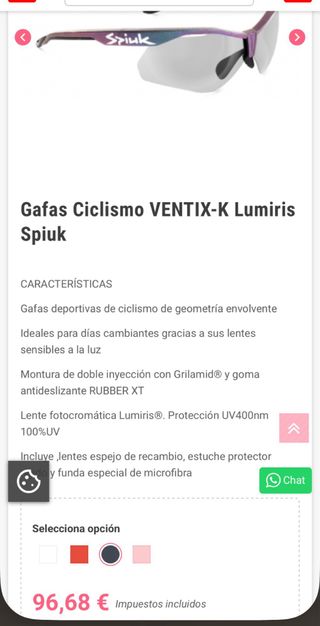 Gafas Ciclismo Spiuk