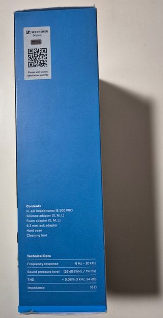 Auriculares inears Sennheiser ie 500 pro