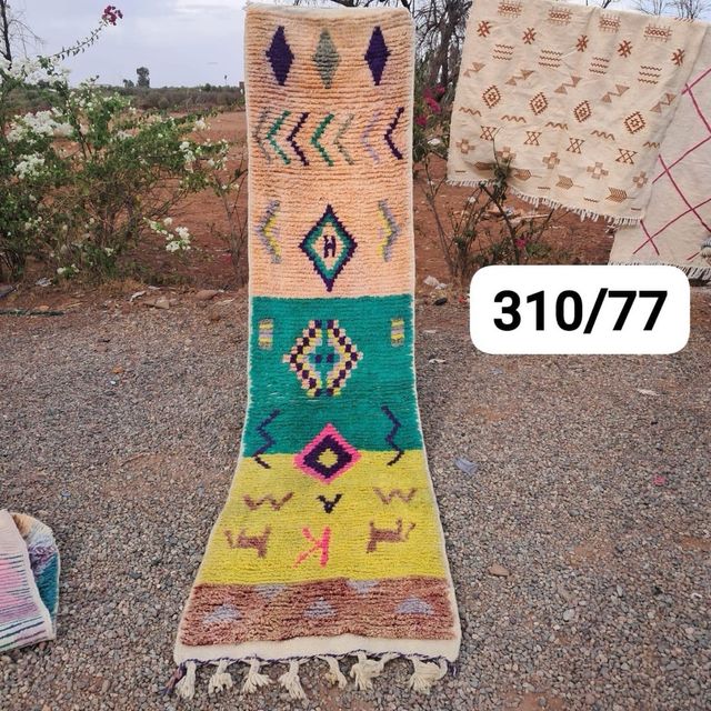 Alfombra pasillo bereber