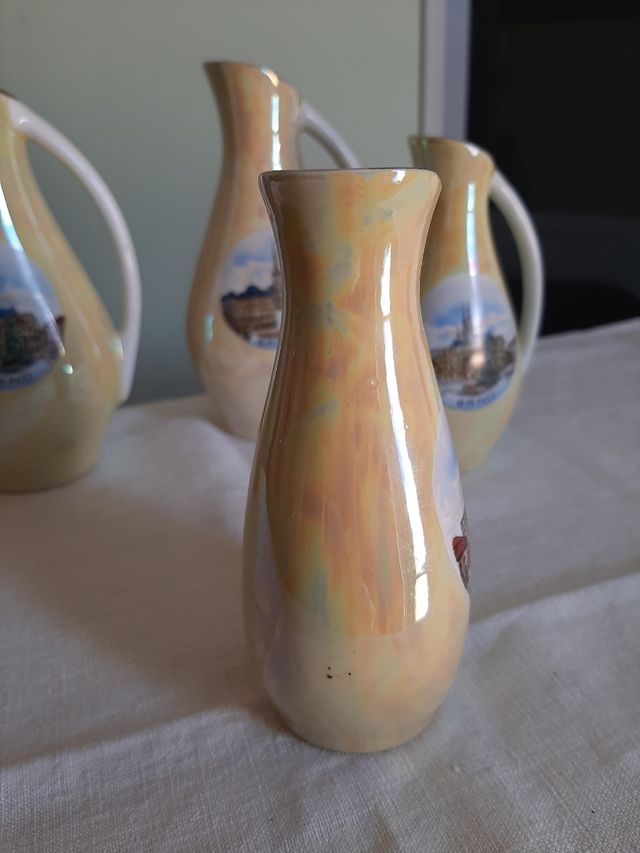 Set 4 Vasetti Souvenir BRNO Repubblica Ceca