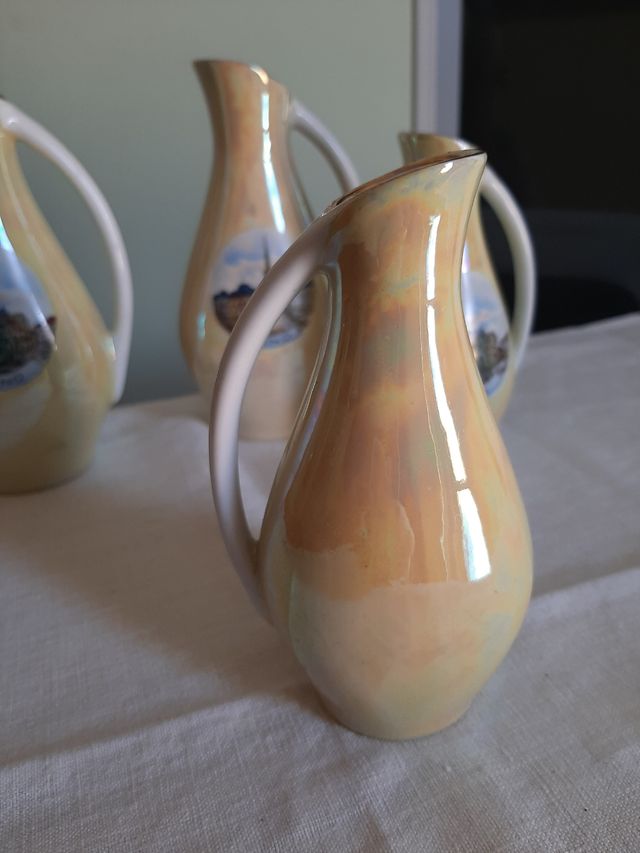 Set 4 Vasetti Souvenir BRNO Repubblica Ceca