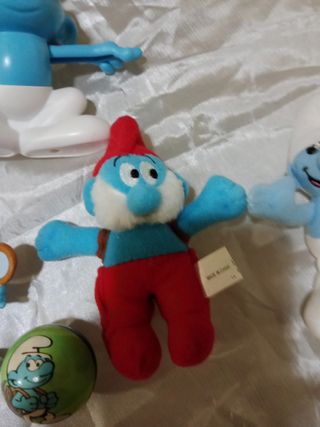 Lote figuras de Los Pitufos