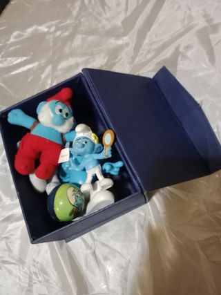 Lote figuras de Los Pitufos