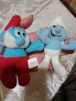 Lote figuras de Los Pitufos