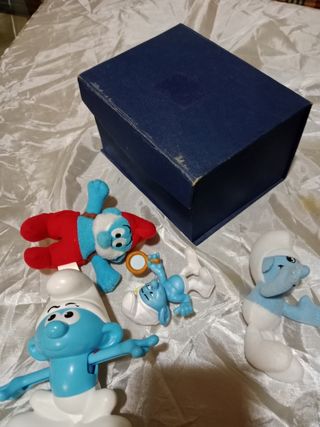 Lote figuras de Los Pitufos