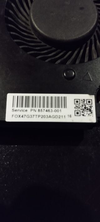 Ventola per laptop HP