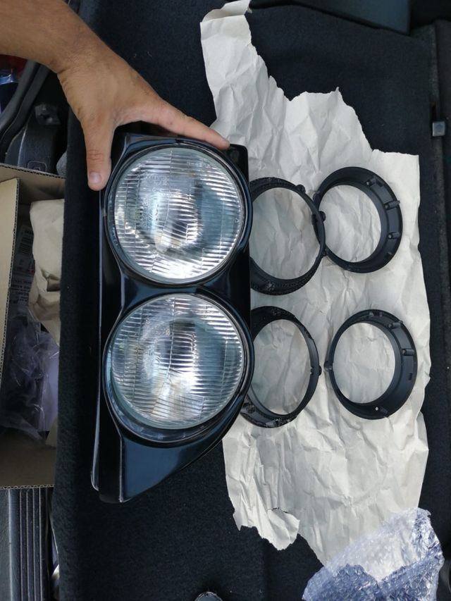 Faros y soporte Bifaros