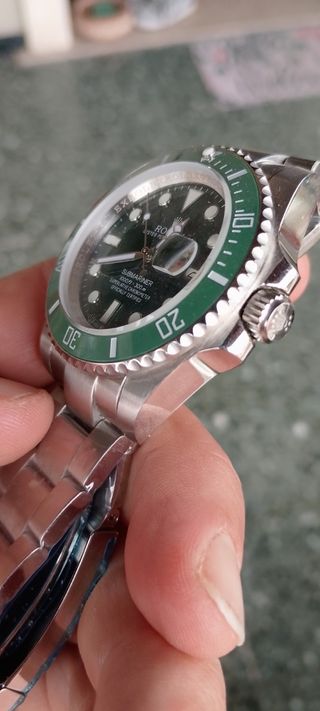 Orologio Sub mariner ghiera Verde mov. Automatico
