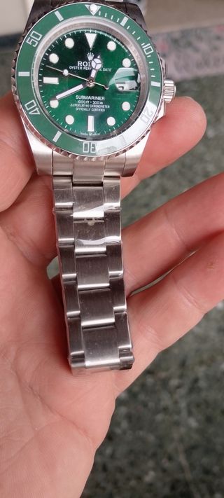 Orologio Sub mariner ghiera Verde mov. Automatico