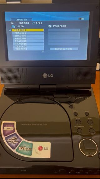 Reproductor DVD/CD Portátil LG