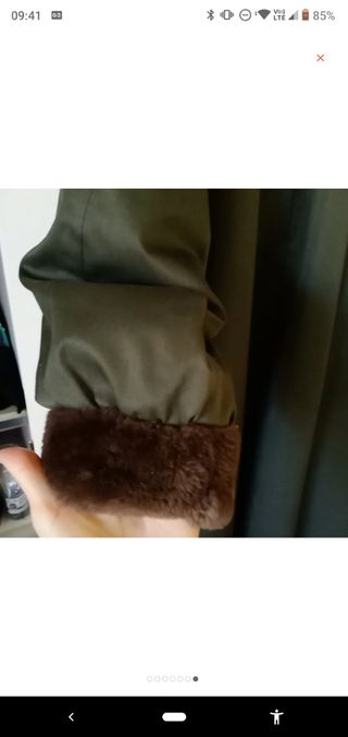 Cappotto YSL con interno in vera pelliccia