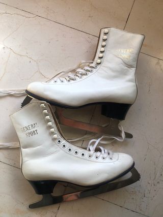Patines de Hielo Blancos General Sport